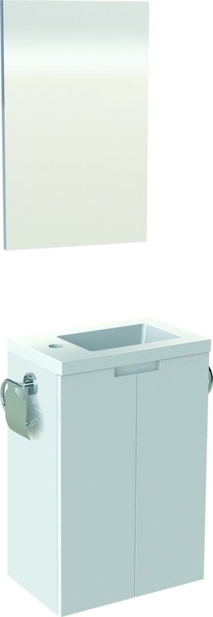 Sanifun wastafel set Lotharing 360 x 180 x 90 mm