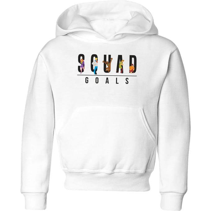 Scooby Doo Squad Goals Kids' Hoodie - White - 146/152 (11-12 jaar)