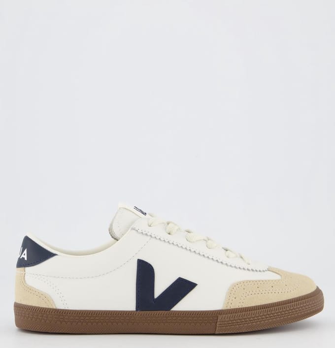 Veja Volley Leather Schoenen Wit EU 38 Vrouw