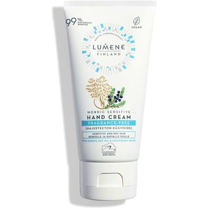 Lumene Nordic Sensitive Fragrance-Free Hand Cream 75 ml