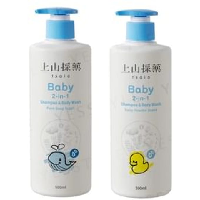 SOFNON - Tsaio Baby 2-In-1 Shampoo & Body Wash Pure Soap - 500ml