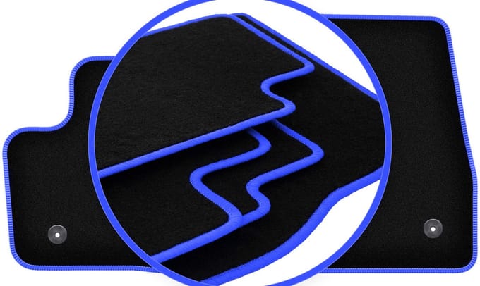 CARLUX-BLUE automatten voor: Ford Transit Connect FL bestelwagen (2017-)