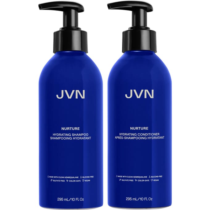 JVN Hair Nurture Hydrating Shampoo & Conditoner Bundle