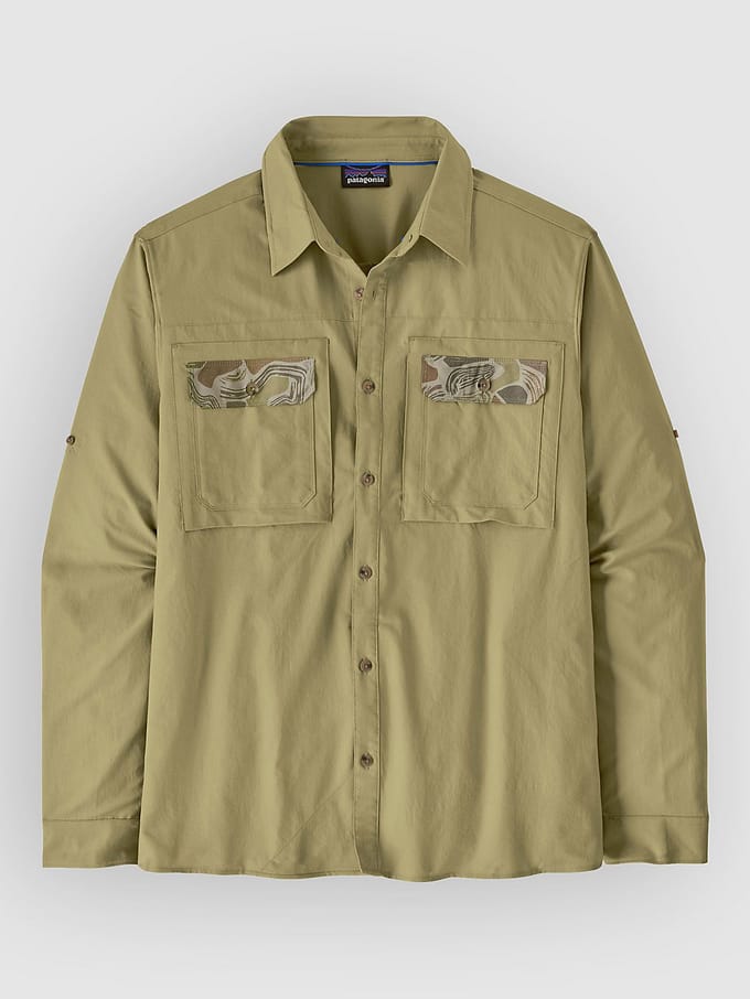 Patagonia Self Guided Sun Shirt groen