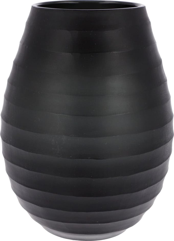 Goebel - Accessoires | Vaas Slate Black 23 | Glas - 23cm