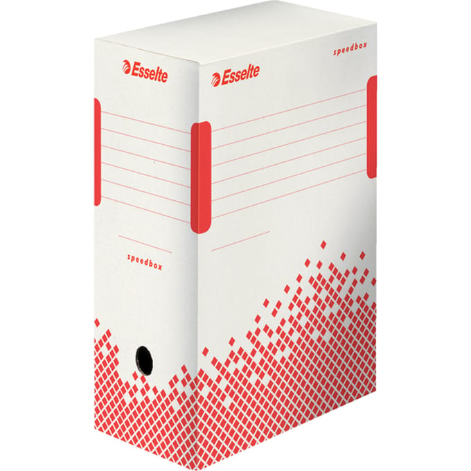 Archiefdoos Esselte Speedbox 150x250x350mm wit