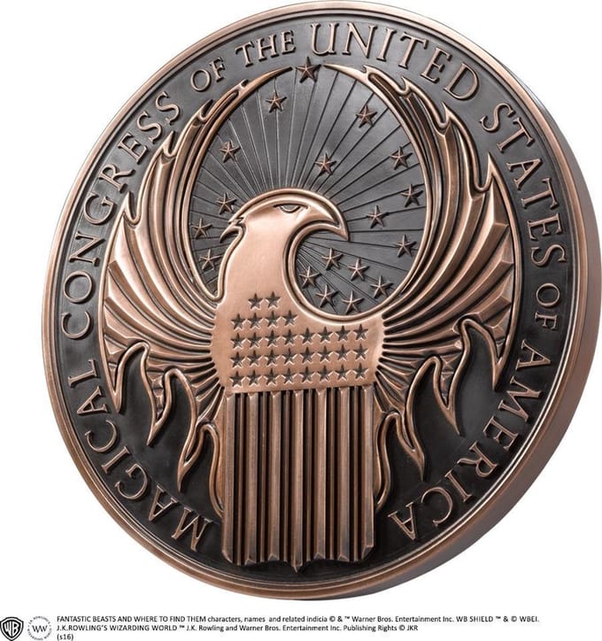 FANTASTIC BEASTS - Macusa Crest Wall Art : P.Derive , ML