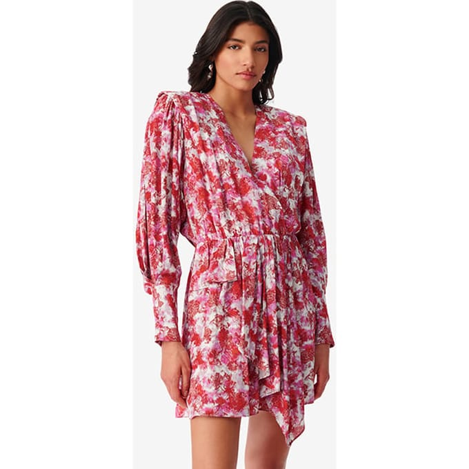 IRO Paris Madea Red Multico Maat: M | Mini Jurken Outlet | Dames | Rood
