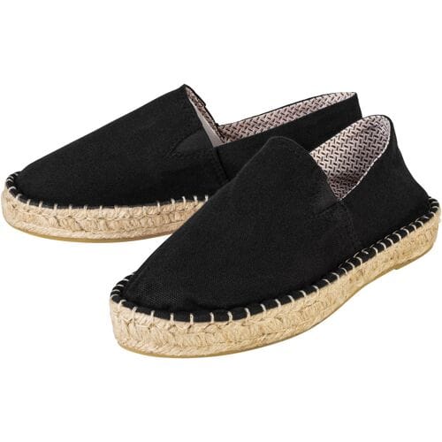 ESMARA Dames espadrilles (Zwart, 37)