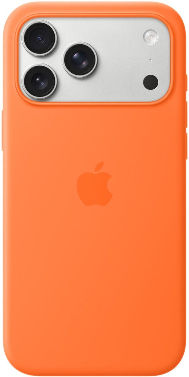 Siliconenhoesje met MagSafe voor de Apple iPhone 17 Pro Max - Orange