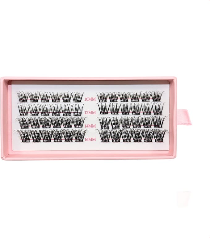 Glam and Go - Wimperextensions - DIY Lashes - Wimper - Clusters - Cluster Lashes Honey