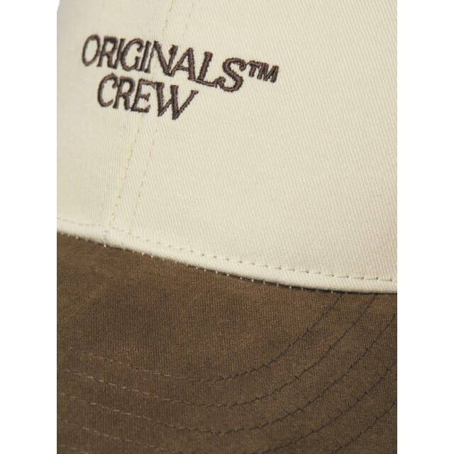 Jack & Jones Heren Baseball Cap JACCREW Crèmewit - One Size