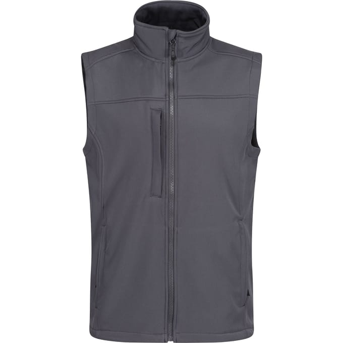 Regatta Heren Flux Softshell Body Warmer (Zeehond Grijs/Seal Grijs)