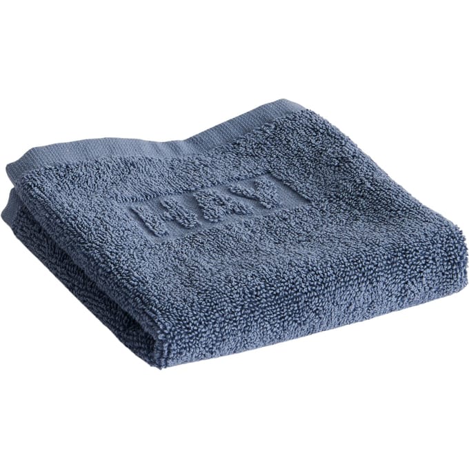 HAY Mono Washandje - steel blue