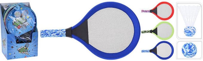 Tennisset mega 4dlg Rood