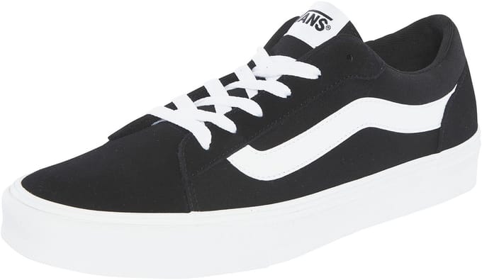 Vans Dames Vero LS Sneaker Skate Schoen VN000VA3BA21 Zwart Wit