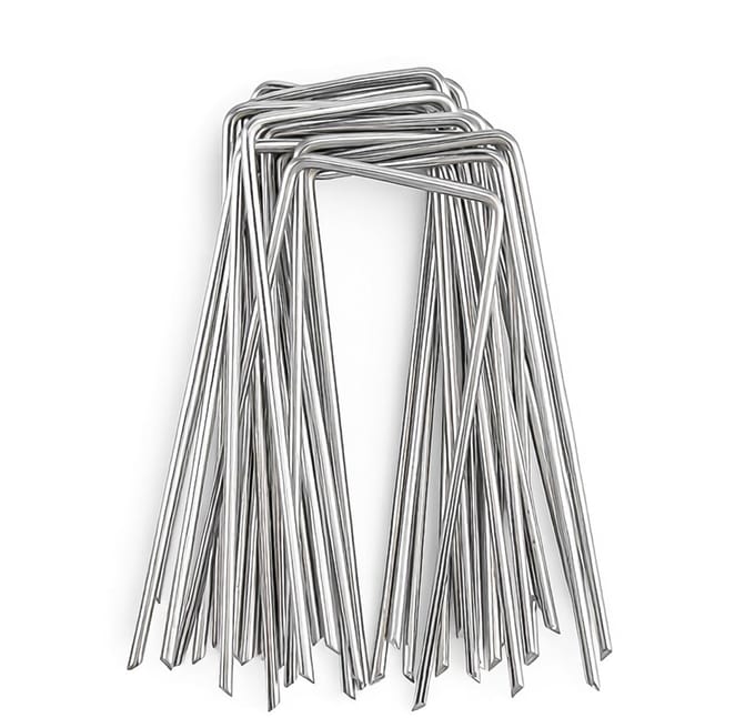 Solidchoice - Set van 20 Grondankers van 100 mm voor Tuin en Tentbevestiging