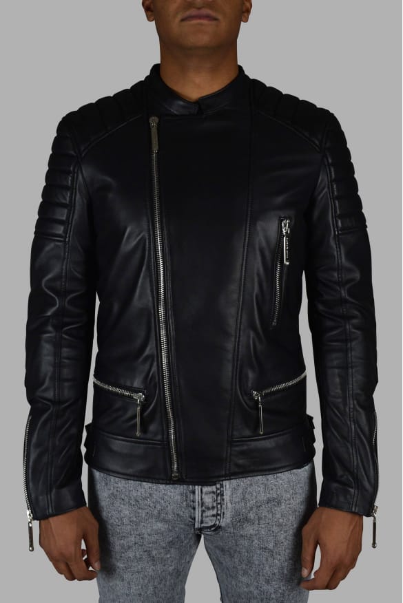 Philipp Plein Bikerjack Zwart