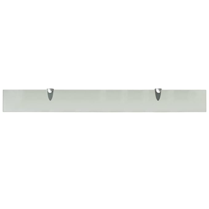vidaXL - Zwevend - schap - 90x10 - cm - 8 - mm - glas