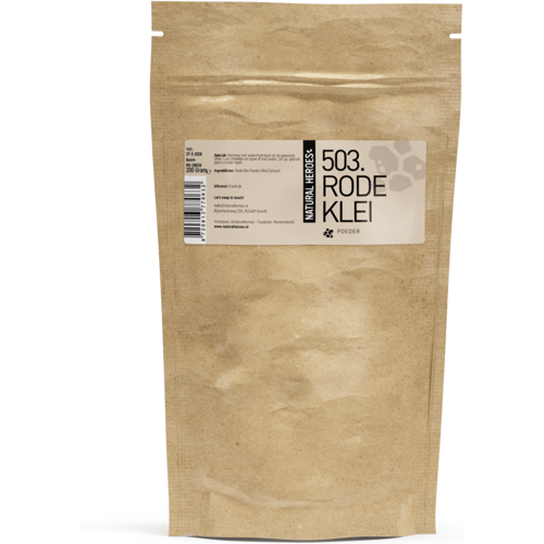 Natural Heroes Rode Klei Poeder - 200 gram