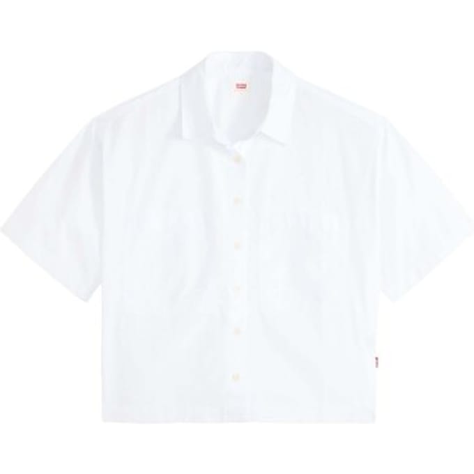 Overhemd Levis Harlie Ss Cropped Shirt