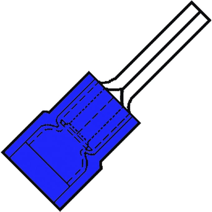 Geïsoleerde Pin Connector P10 SuperPidg 1.5-2.5mm Nylon - 156657 [100 Stuks]