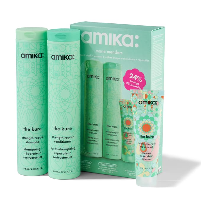 Amika Menders Strength Repair Wash Care Set