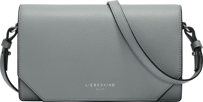 LIEBESKIND BERLIN Schoudertas Lora Small Pebble Crossbody Bag Grigio Grijs