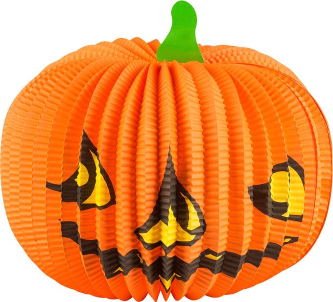 Boland - Papieren lampion Pompoen - Horror - Horror