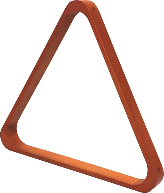 Triangel pool 57.2mm donker esdoorn deluxe