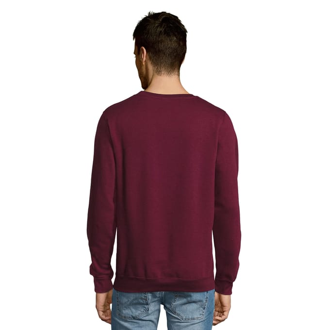 SOLS Uniseks Adult New Supreme Sweatshirt (Bourgondië)
