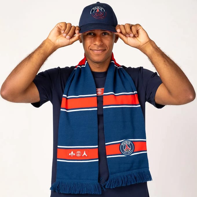 PSG split logo pet - Officieel PSG product - 58 cm - Paris Saint-Germain cap