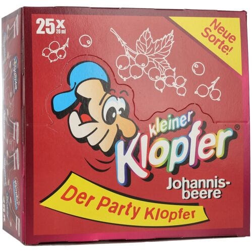 Kleiner Klopfer Johannisbeere 15% Vol. 25x0,02l