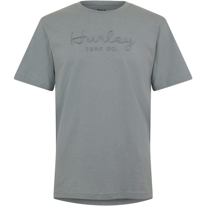Hurley Handtekening T-shirt heren (Grijs)