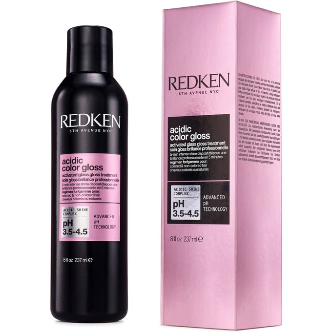 Redken Acidic Color Gloss Activated Glass Gloss Treatment - Glans Verzorging - Gekleurd Haar - 237 ml