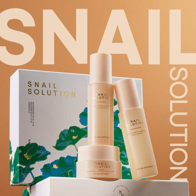 Nature Republic Snail Solution Essence (40ml)