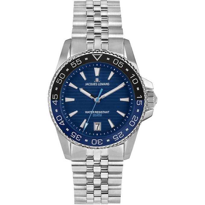 Jacques Lemans - 1-2205I - Polshorloge - Heren - Kwarts - Liverpool Diver