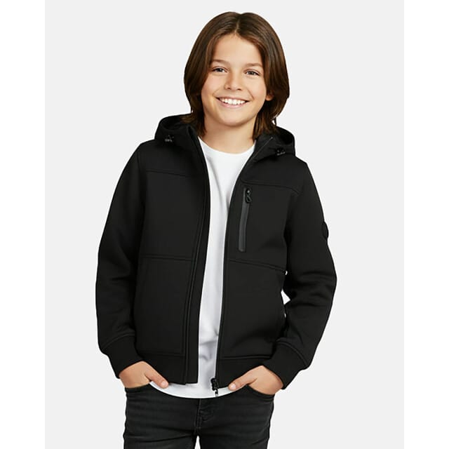 regular fit jack met logo-applicatie model 'Yoezo'