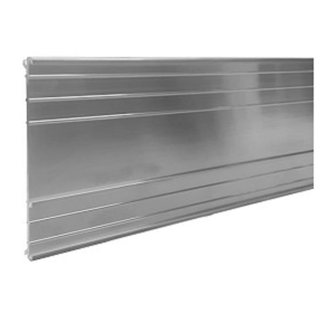 Borderrand aluminium 14cm x 100cm, ultra sterke | Gazonrand | Kantopsluiting, 1 stuk