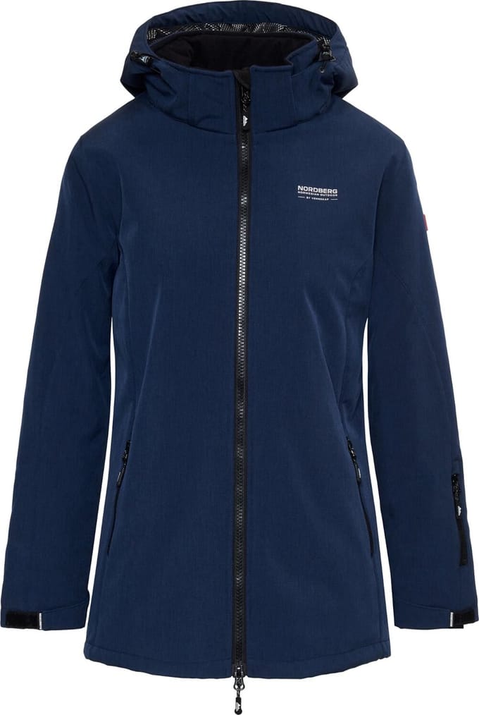 Nordberg Olla Dames Gevoerde Softshell Ls04601-de - Kleur Groen - Maat L