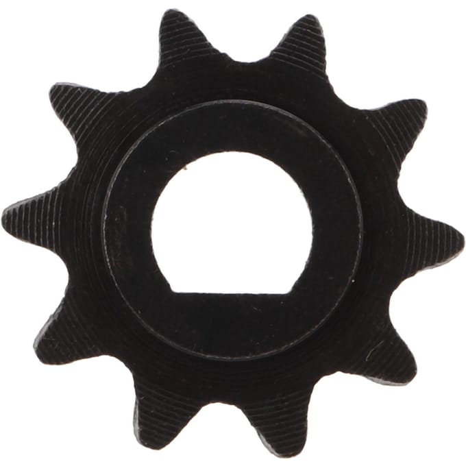 Kettingtandwiel 25H 10T Kettingwiel Tandwiel D Gat Kettingtandwiel voor 43cc 47cc 49cc Mini Pocket black