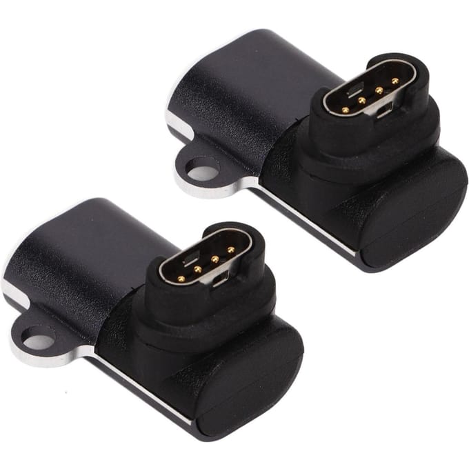 2 stuks Voor Garmin naar Type C Vrouwelijke Adapter Professionele Mini USB C Adapter voor Garmin Smartwatch black