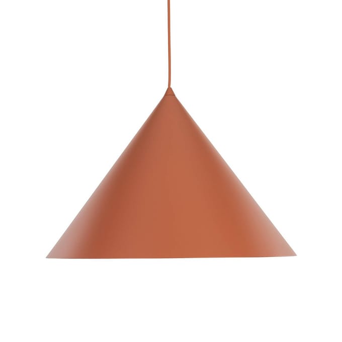 TK Lighting Hanglamp Cono, 1-lamp, Ø 50 cm, terracotta, E27