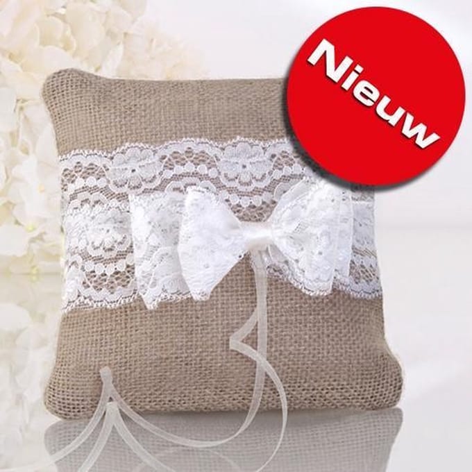 Ringkussen Jute strik