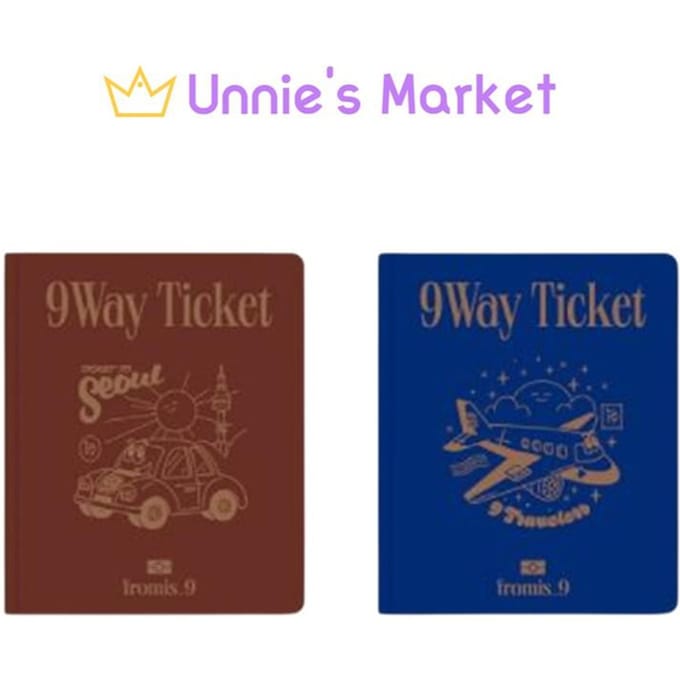 FROMIS_9 2e Single Album [9 Way Ticket] Random blue