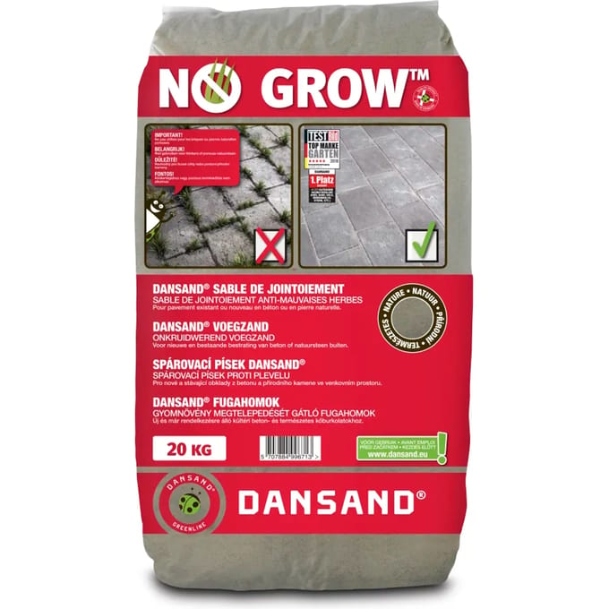 Dansand Onkruidwerend Natural 20kgVoegbreedte 1-5mm