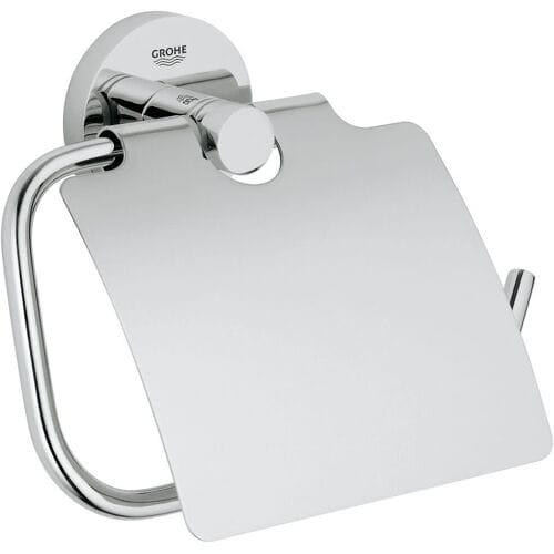 GROHE Essentials Toiletrolhouder - Met deksel - Chroom