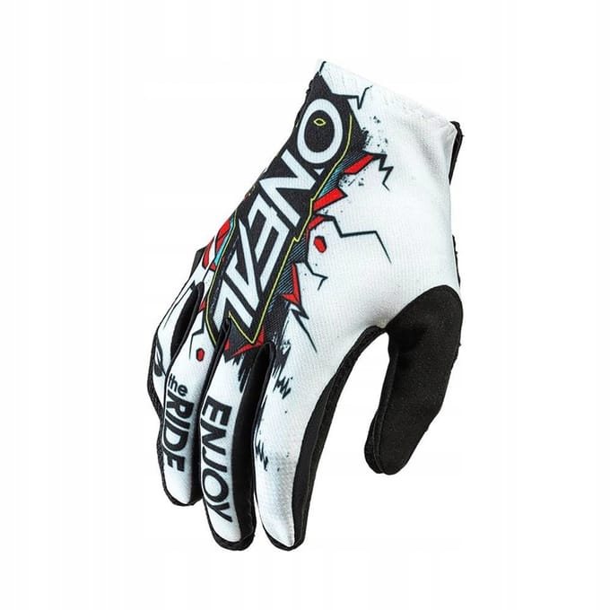Oneal Matrix Villain Handschoenen Wit,Zwart XL Man