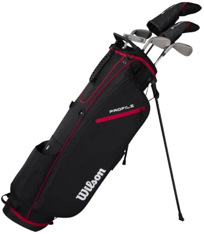 Wilson Profile Halve Heren Golfset Graphite Linkshandig