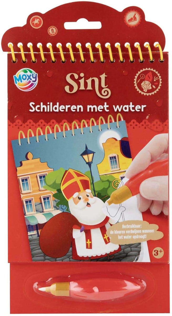 Sinterklaas Schilderen met Water